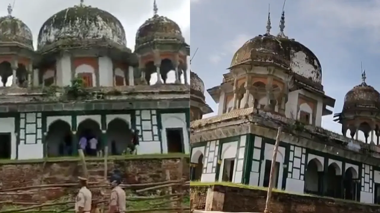  फतेहपुर में एक मकबरे में हिंदू संगठनों ने की तोड़फोड़ Photograph: (सोशल मीडिया - एक्स) 