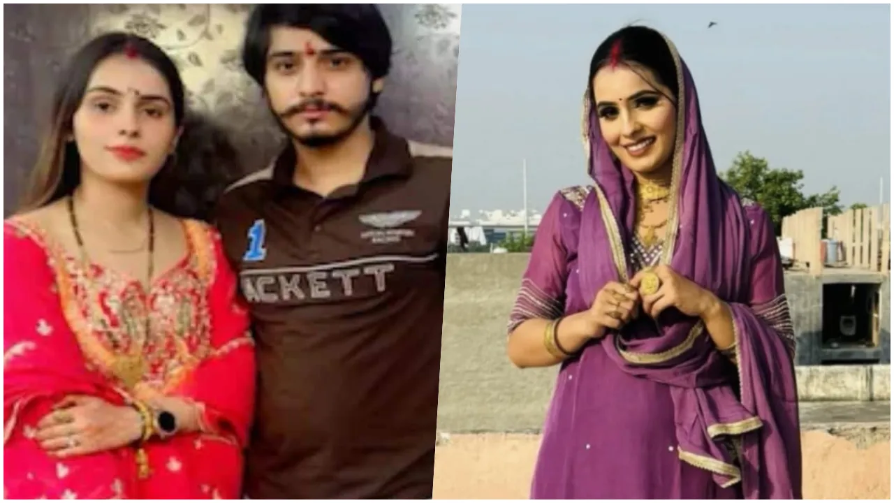  निक्की और आरोपी पति विपिन भाटी। फोटोः एक्स 