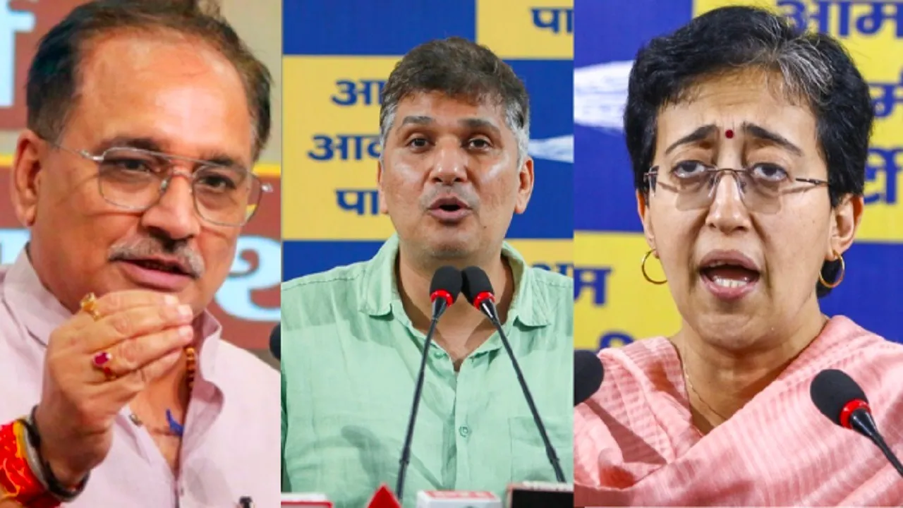  सौरभ भारद्वाज के घर ईडी के छापे पर आतिशी ने कहा- ये राजनीति से प्रेरित, वीरेंद्र सचदेवा ने 'आप' पर साधा निशाना
