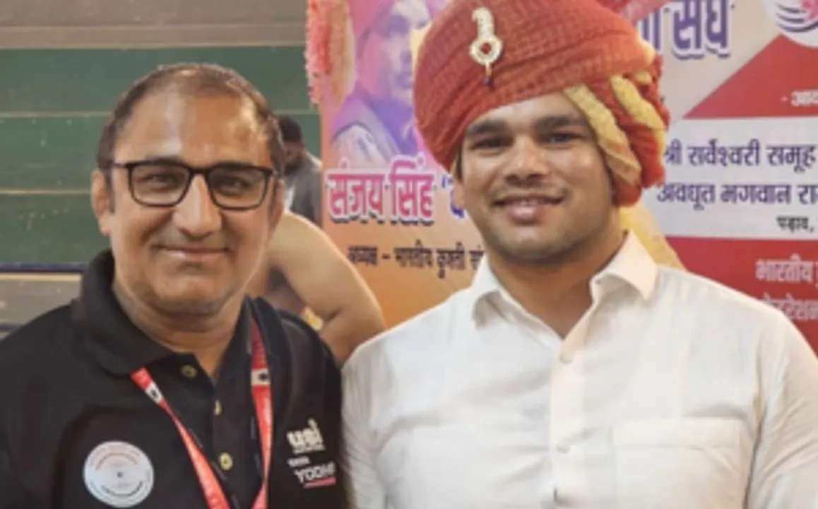  Who is Narsingh Yadav, Chairman of the Athletes Commission of Indian Wrestling Association? 