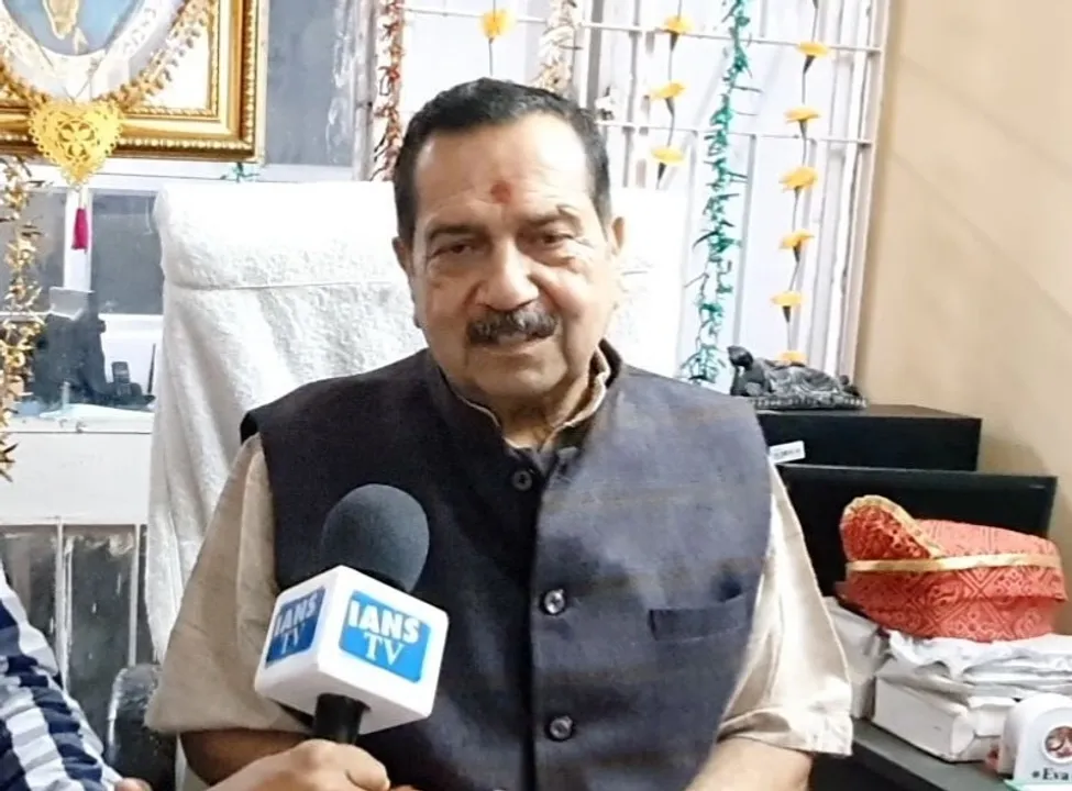  New Delhi:  RSS leader Indresh Kumar during an exclusive interview with IANS. (Photo: IANS) 