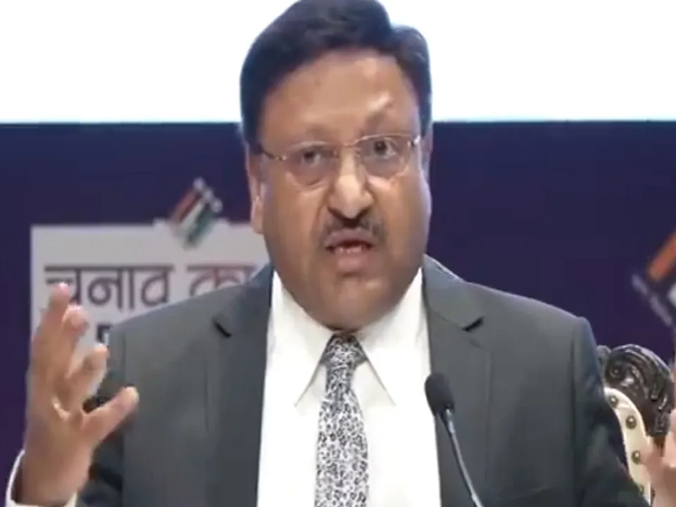  पहली बार लोकसभा चुनाव के नतीजों से पहले निर्वाचन आयोग ने की प्रेस कॉन्फ्रेंस (फोटो- X) 