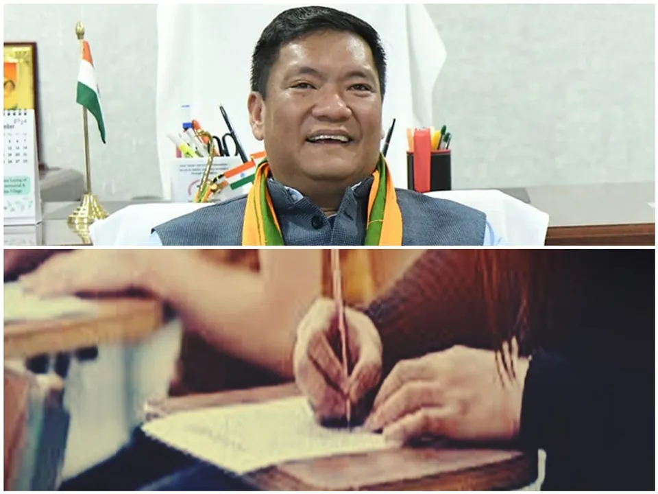  अरुणाचल प्रदेश के मुख्यमंत्री पेमा खांडू (फोटो-IANS)  