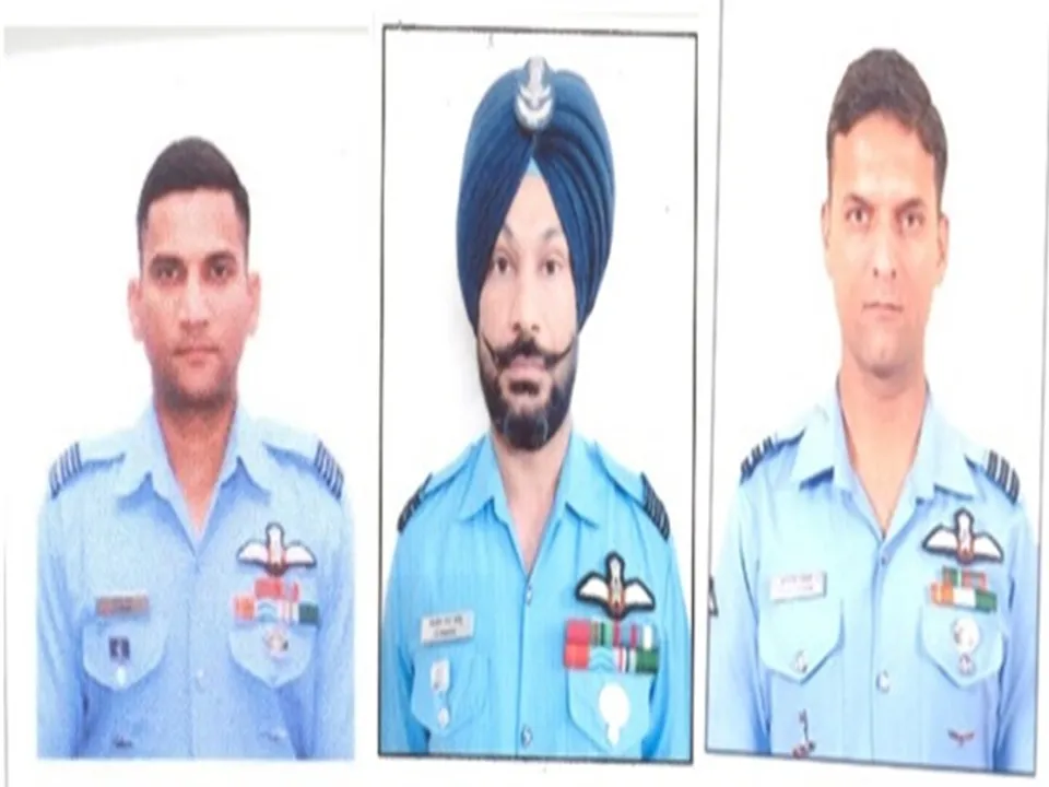  साहस और वीरता के लिए वायु सेना अधिकारी किए गए सम्मानित  (फोटो- IANS)
 