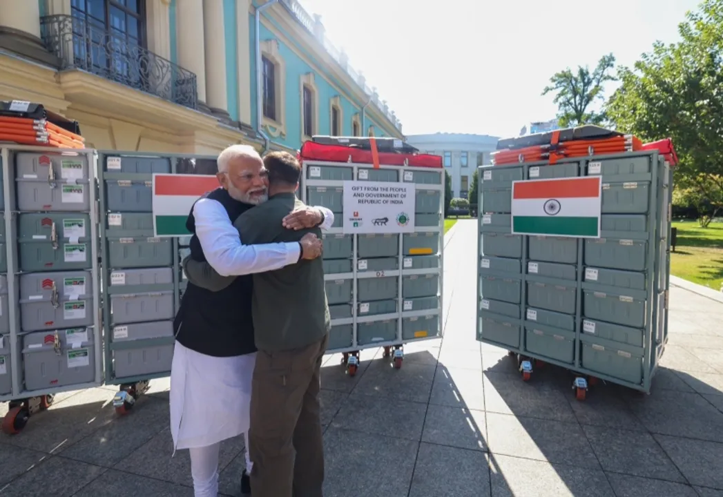  क्या है 'भीष्म क्यूब' जिसे पीएम नरेंद्र मोदी ने युद्धग्रस्त यूक्रेन को दी भेंट? फोटोः IANS 