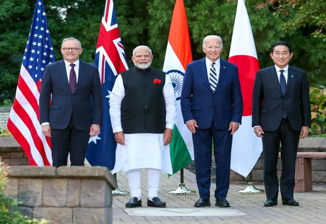  कैंसर मूनशॉट कार्यक्रम में प्रधानमंत्री नरेंद्र मोदी, अमेरिकी राष्ट्रपति जो बिडेन, ऑस्ट्रेलिया के प्रधानमंत्री एंथनी अल्बानी और जापान के प्रधानमंत्री फुमियो किशिदा (फोटो: आईएएनएस) 