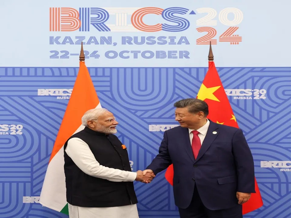  पीएम मोदी ने बॉर्डर के मुद्दे पर चीनी राष्ट्रपति शी जिनपिंग से द्विपक्षीय मुलाकात में क्या कहा?
(फोटो-X@narendramodi) 