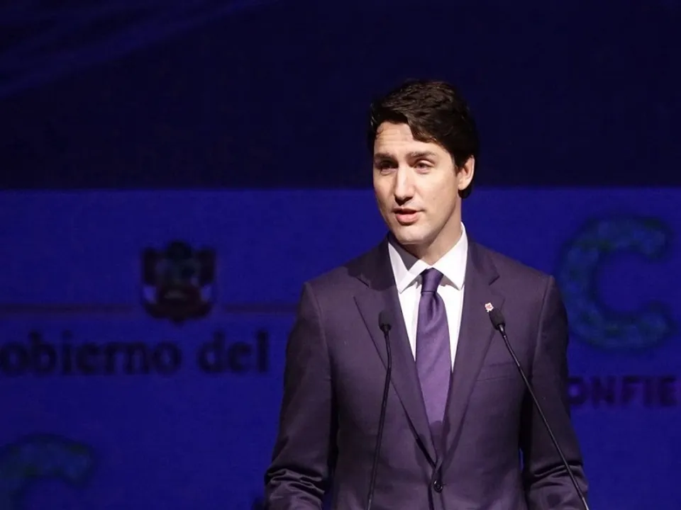  Canadian Prime Minister Justin Trudeau . (Xinhua/IANS) 