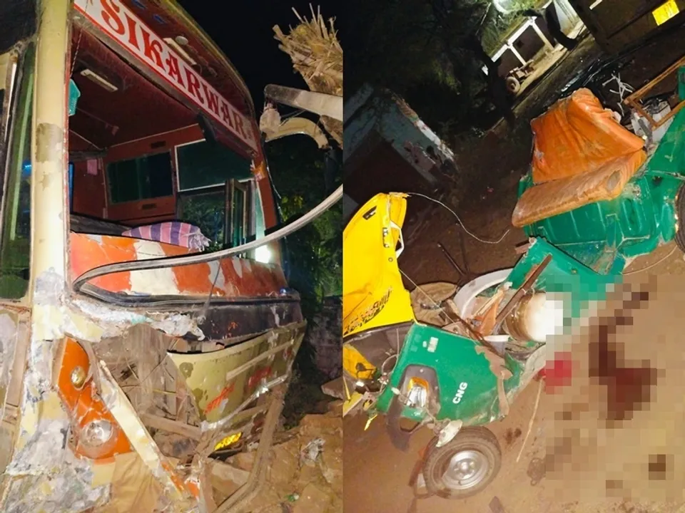  राजस्थान में भीषण सड़क हादसा, धौलपुर में बस-टेंपो की टक्कर में 8 बच्चों समेत 11 की मौत
