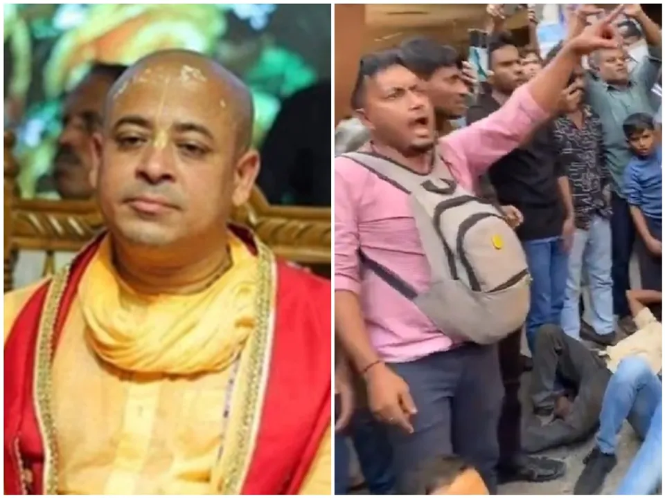  बांग्लादेश: चिन्मय दास की जमानत पर सुनवाई के दौरान कोर्ट के बाहर हिंसक झड़प, एक वकील की हत्या