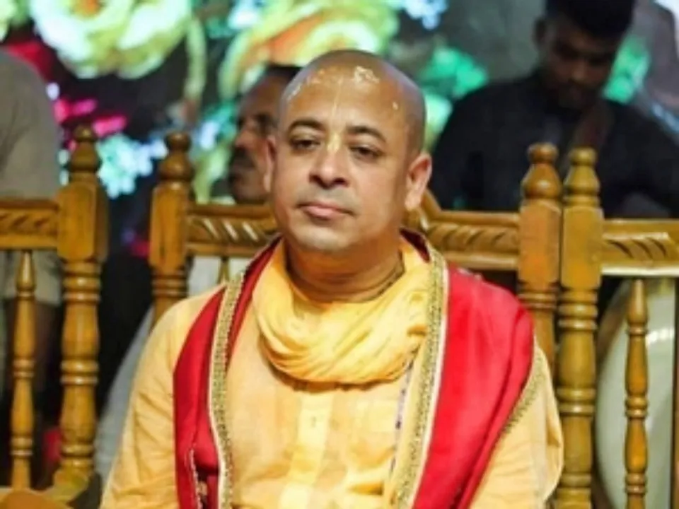  पुजारी चिन्मय कृष्ण दास (फाइल फोटोः IANS) 