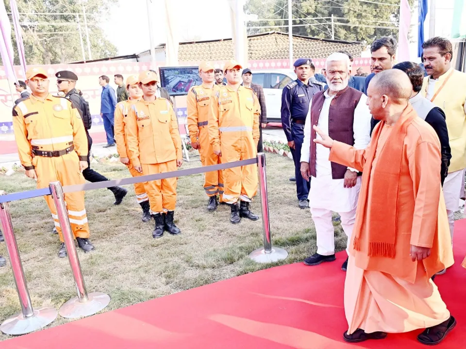  सीएम योगी बुधवार को पूरे मंत्रिमंडल समेत लगाएंगे आस्था की डुबकी, फोटोः आईएएनएस 