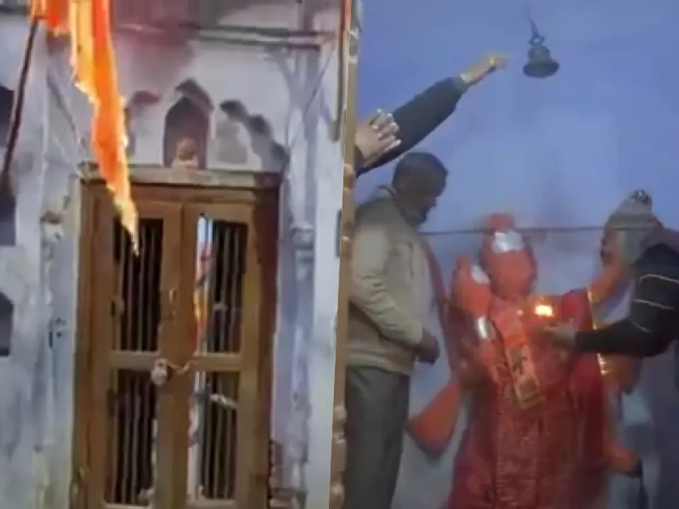  यह मंदिर 1978 के दंगों के बाद से बंद पड़ा था। फोटोः ANI 