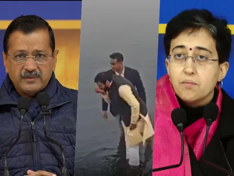  आतिशी ने सोशल मीडिया प्लेटफॉर्म 'एक्स' पर सीएम सैनी को टैग करते हुए चुनौती दी थी। फोटोः IANS 