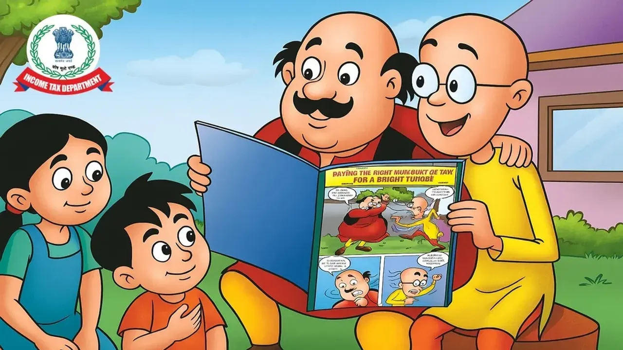 Motu-Patlu Join CBSE and Income Tax Department’s New Initiative