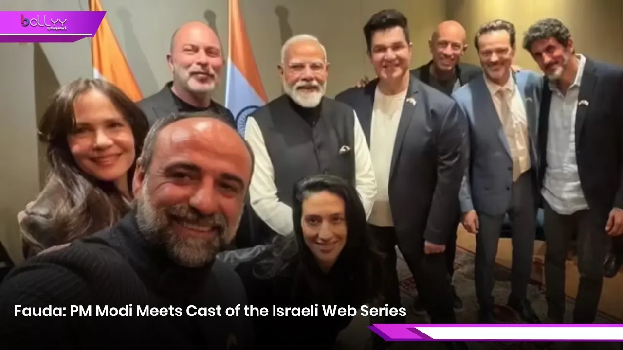 Fauda: PM Modi Meets Cast of the Israeli Web Series
