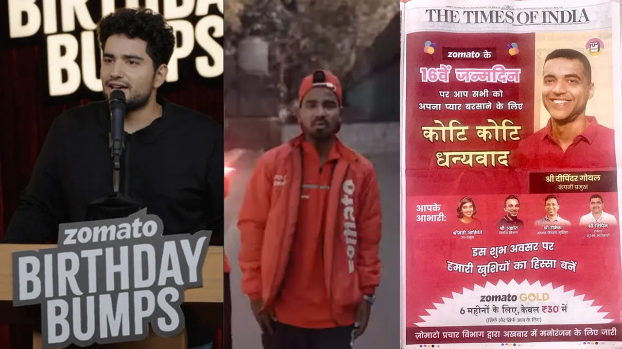 Zomato enters Sweet 16 with a rap