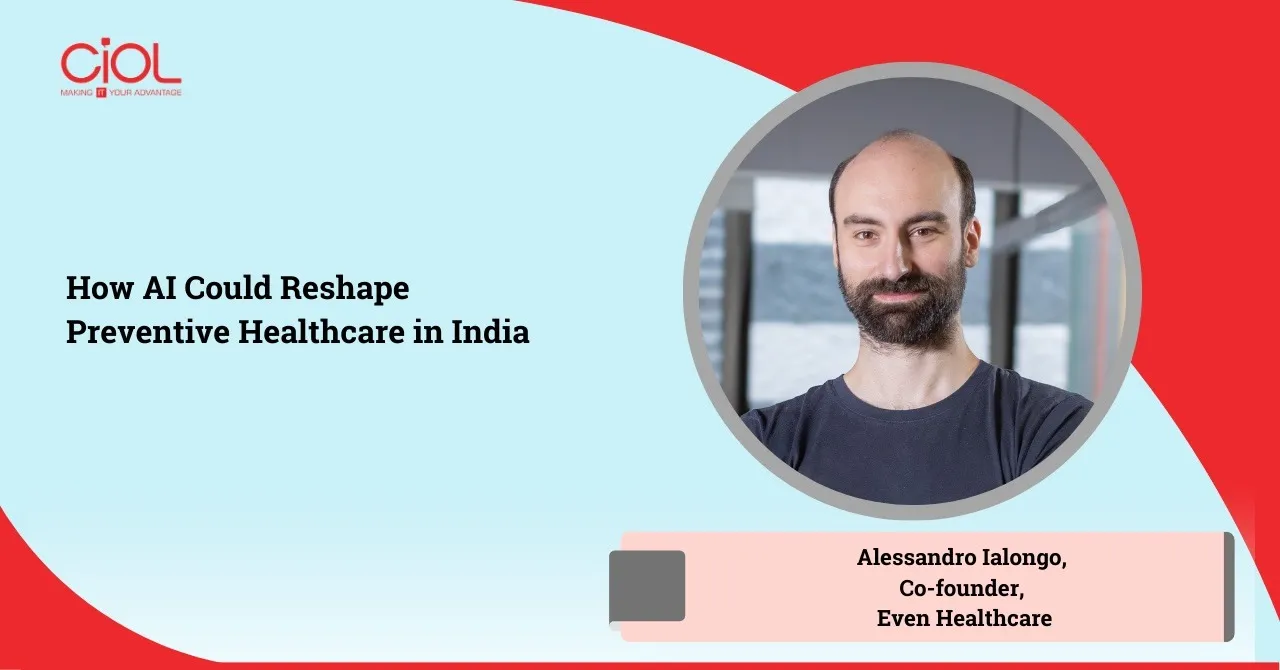 Alessandro Ialongo, Co-founder, Even Healthcare