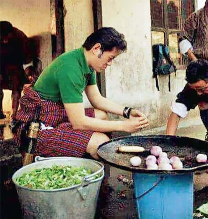 CIOL Bhutan King Viral photo