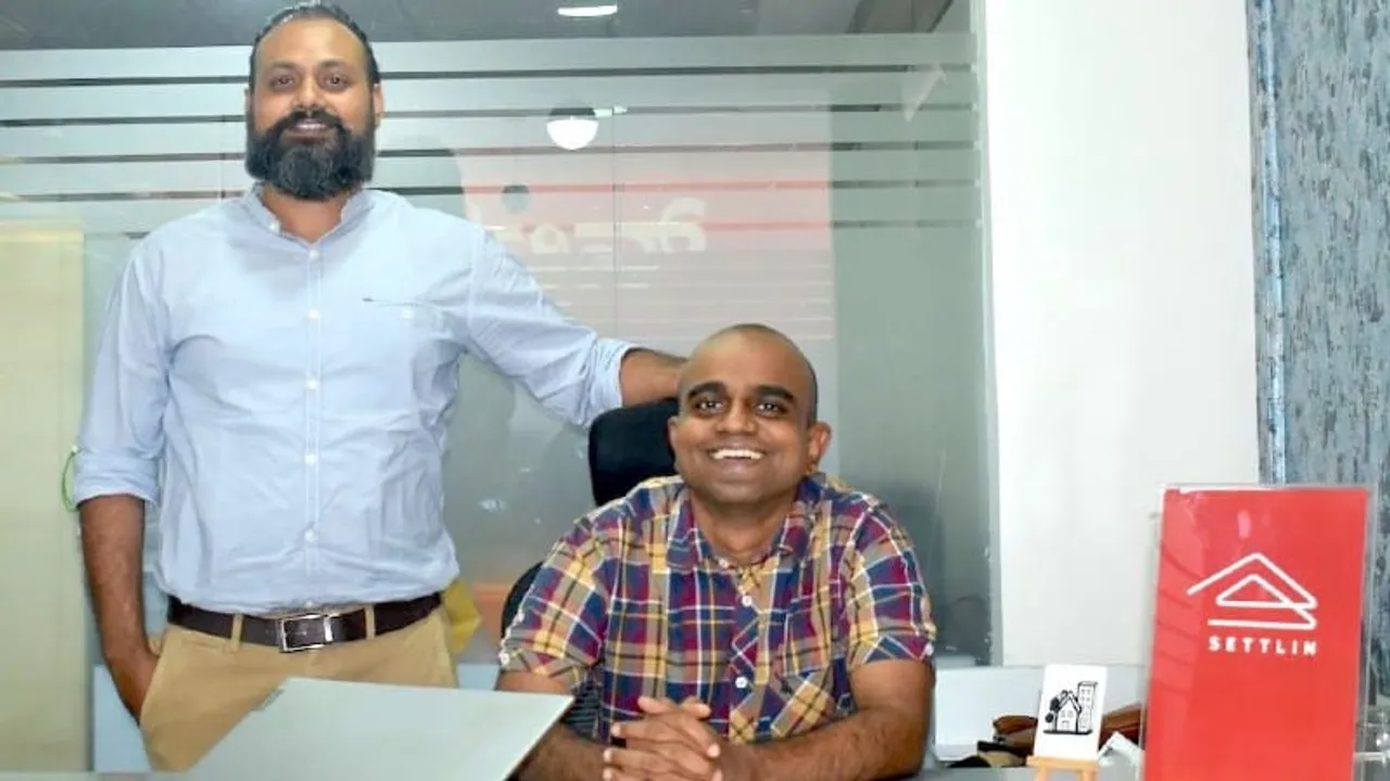 Image Settlin Founders Ashish Srivastava Sudhanshu