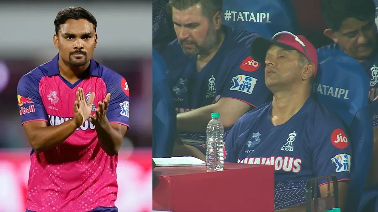 rahul dravid reaction on sandeep sharma (1)