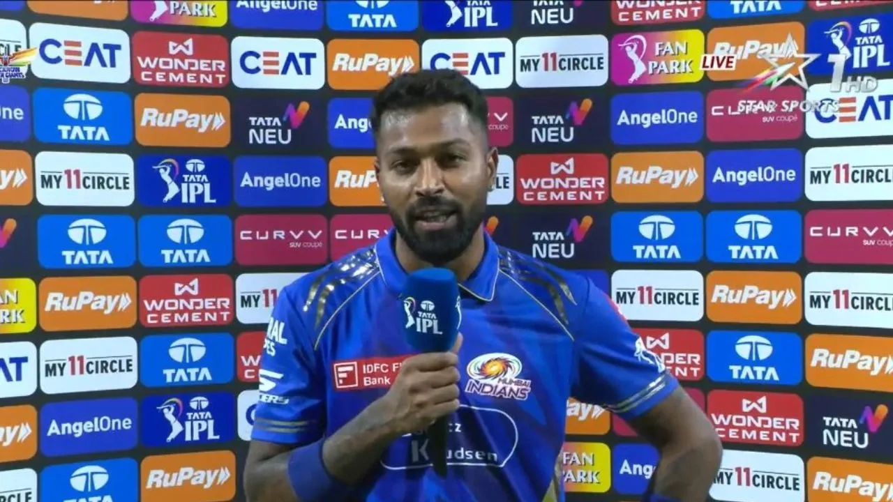 Hardik Pandya Cap MI IPL