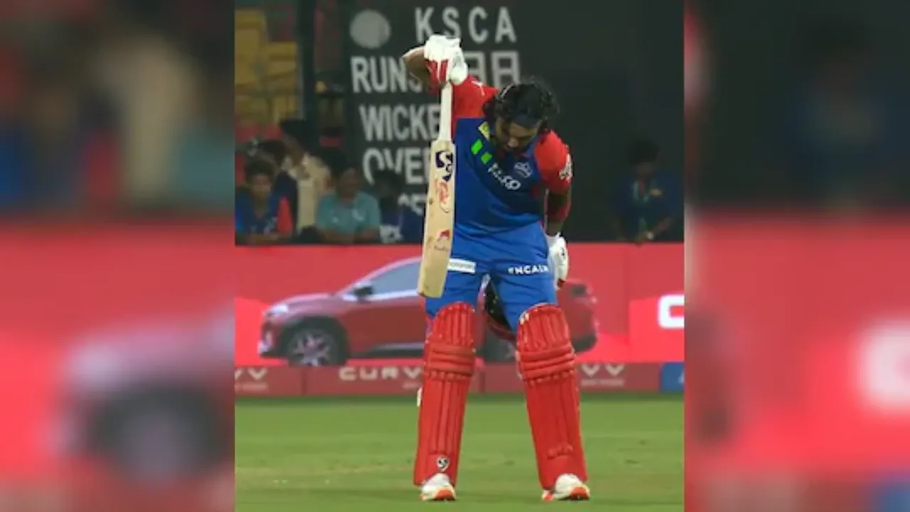 kl rahul celeration ipl 2025 vs dc