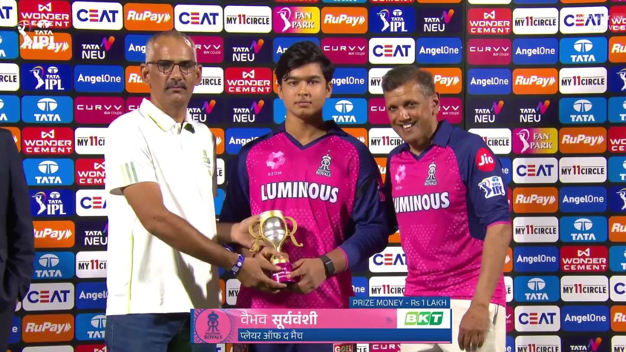 Vaibhav Suryavanshi POTM