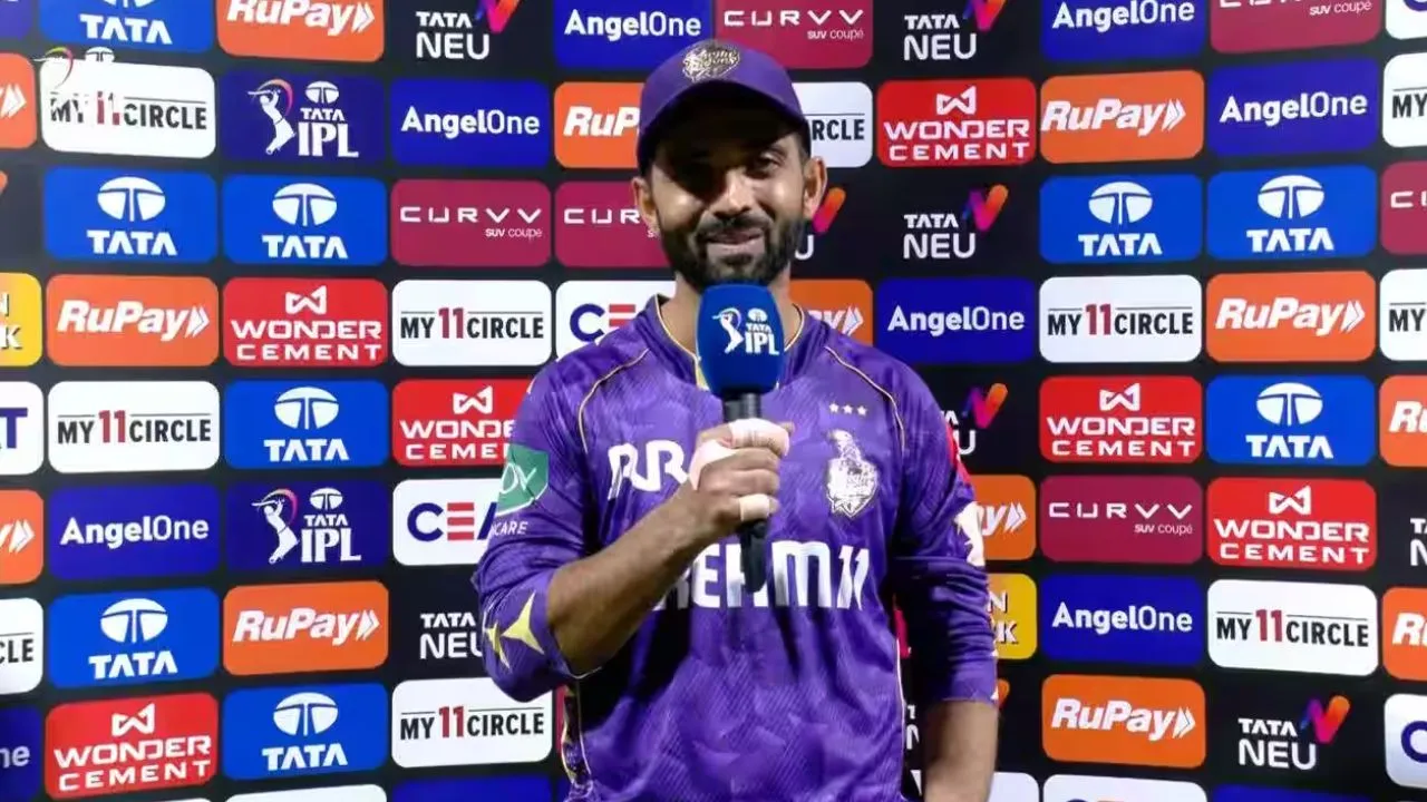 Ajinkya Rahane Won The match