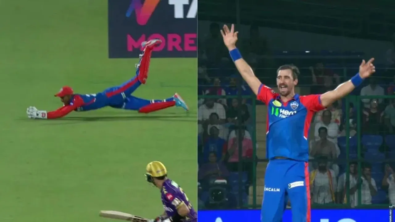 Abishek Porel Catch