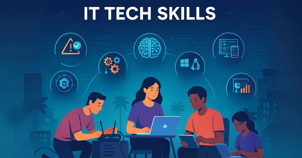 IT tech skills,.,.