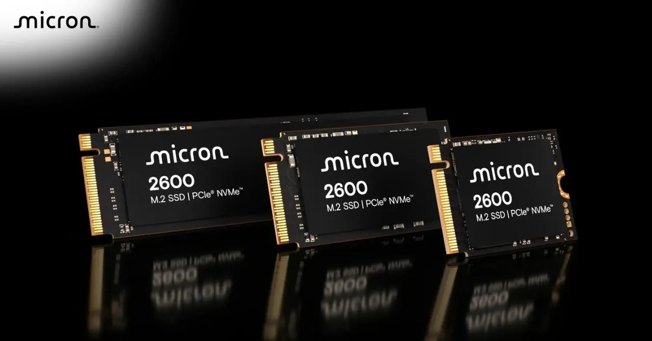 Micron unveils 2600 NVMe SSD with 9th gen QLC NAND