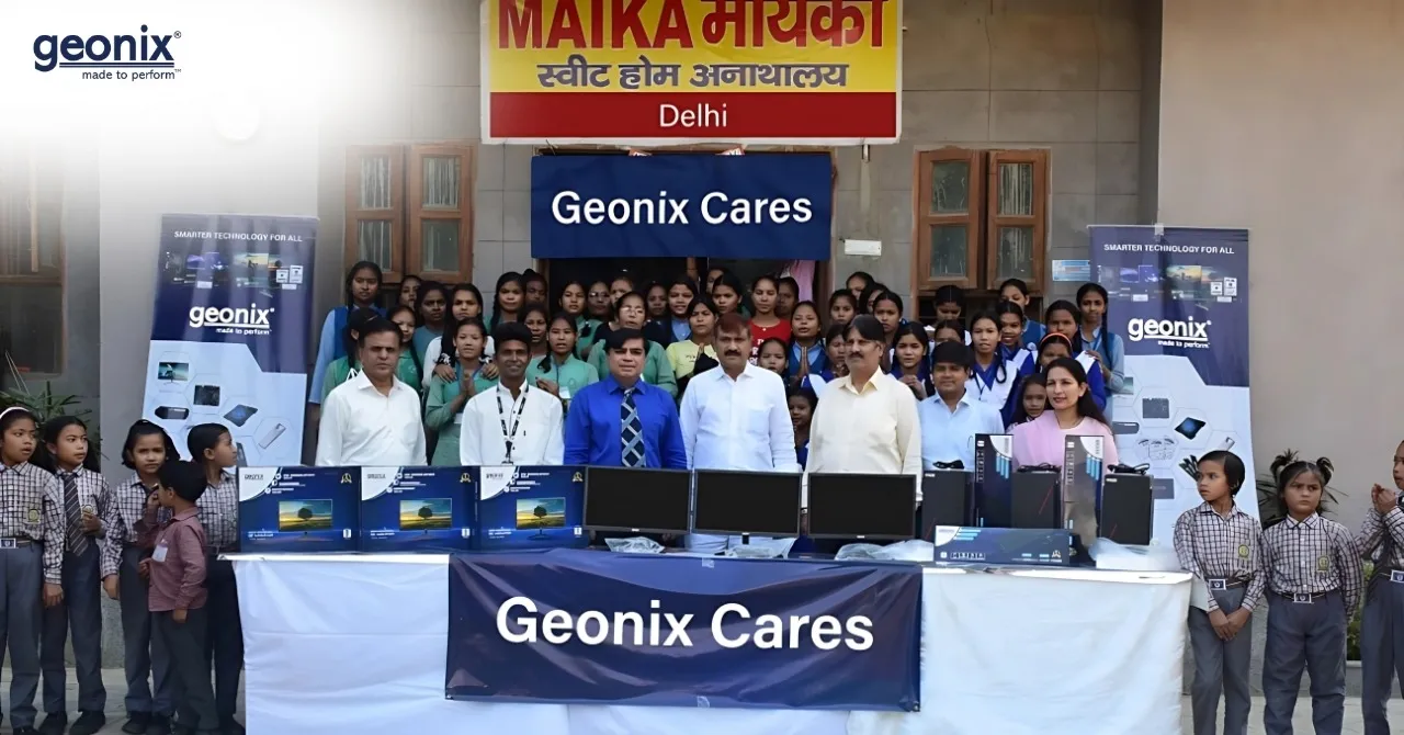 Geonix donates computer lab to differently-abled youth