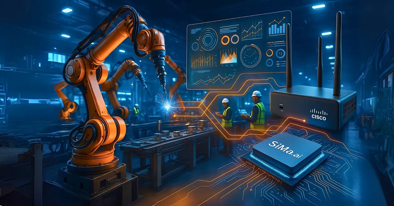 SiMa.ai and Cisco drive edge AI in industry 4.0