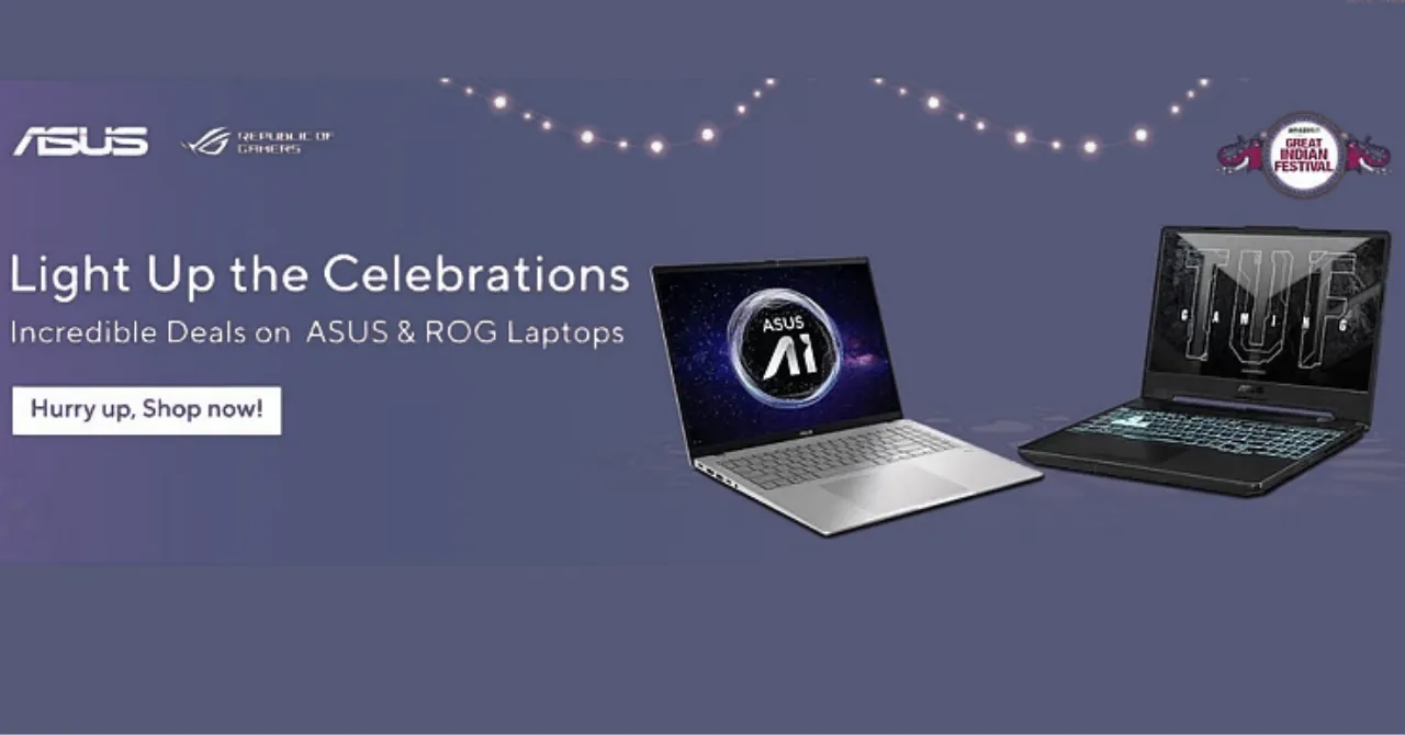 Festive season laptops from ASUS bring discounts and AI-ready performance