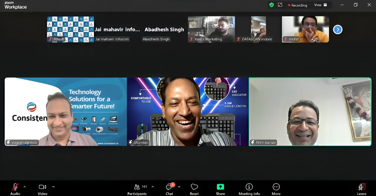 Consistent Infosystems unveils new range of tech solutions at online product launch event