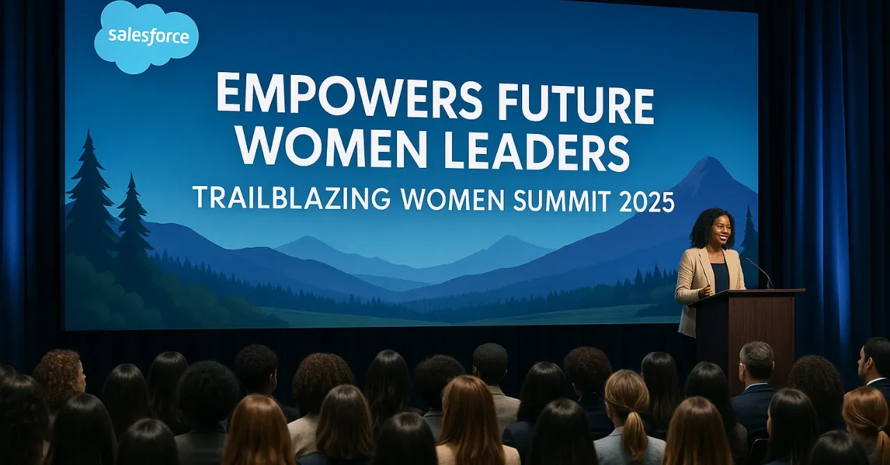 Salesforce empowers future women leaders at Trailblazing Women Summit 2025