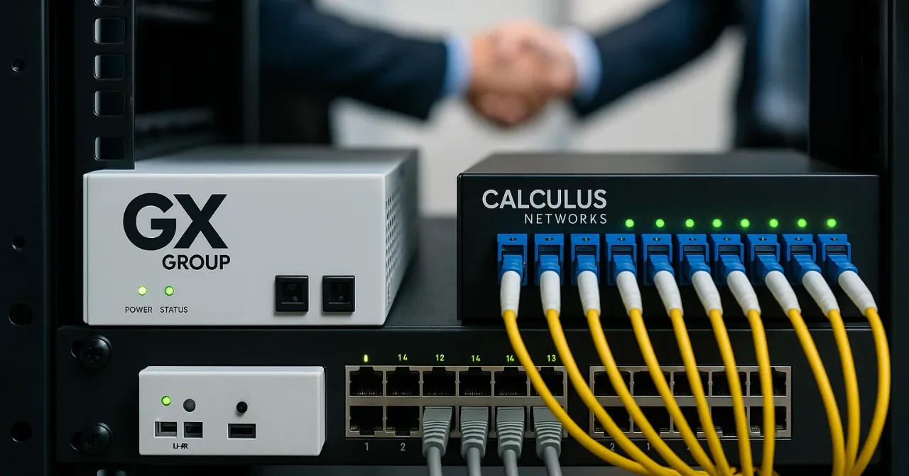 GX Group partners with Calculus Networks to accelerate broadband and photonics expansion