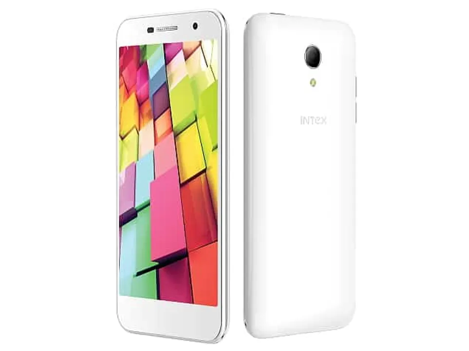 intex aqua gplus white