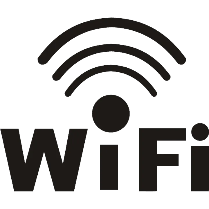 wifi sticker logo uitgesneden signaal