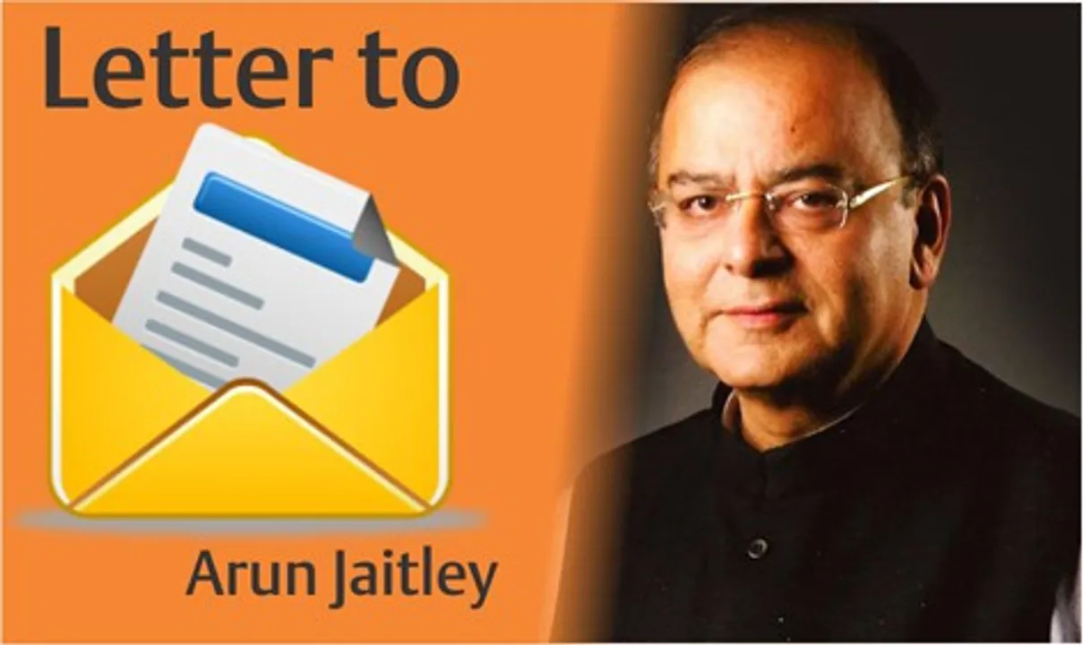 Letter to Arun Jaitley new