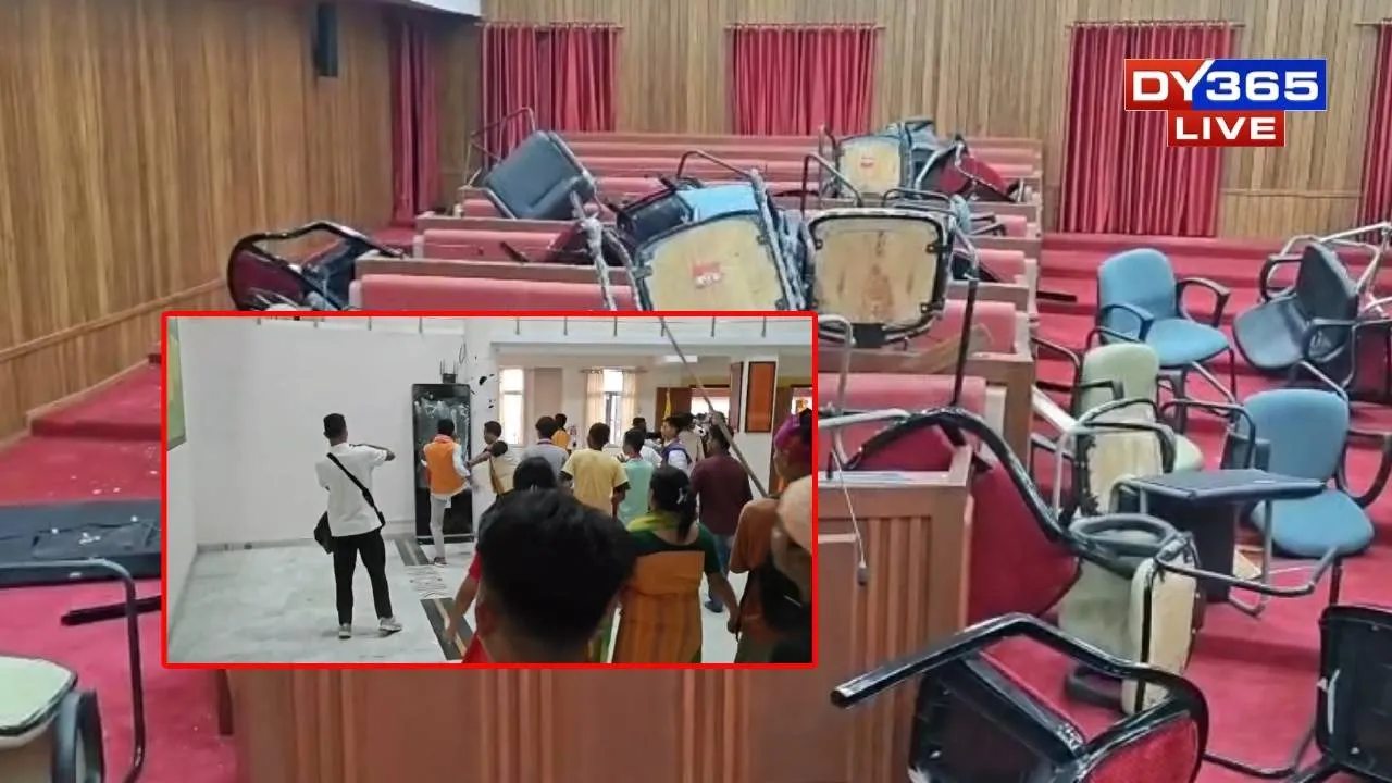 Violence Breaks Out at BTC Secretariat as Tribal Students’ Protest Turns Aggressive