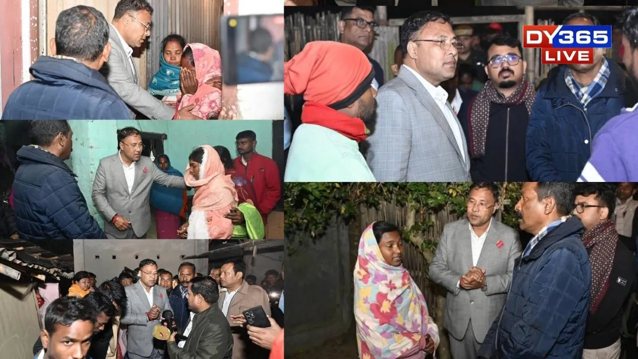 Assam Minister Bimal Bora Visits Grieving Families After Arunachal Tragedy