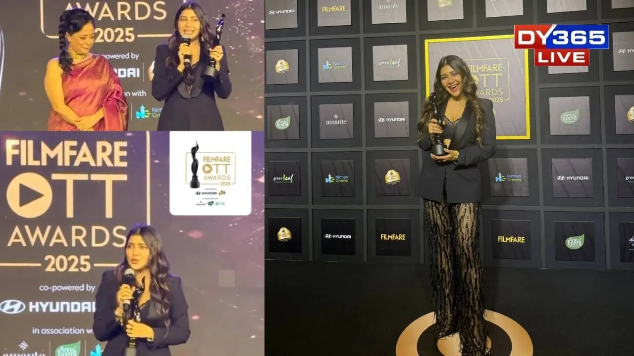  Assam’s Arrchita Agarwal bags Filmfare OTT Award 2025, creates history for the Northeast