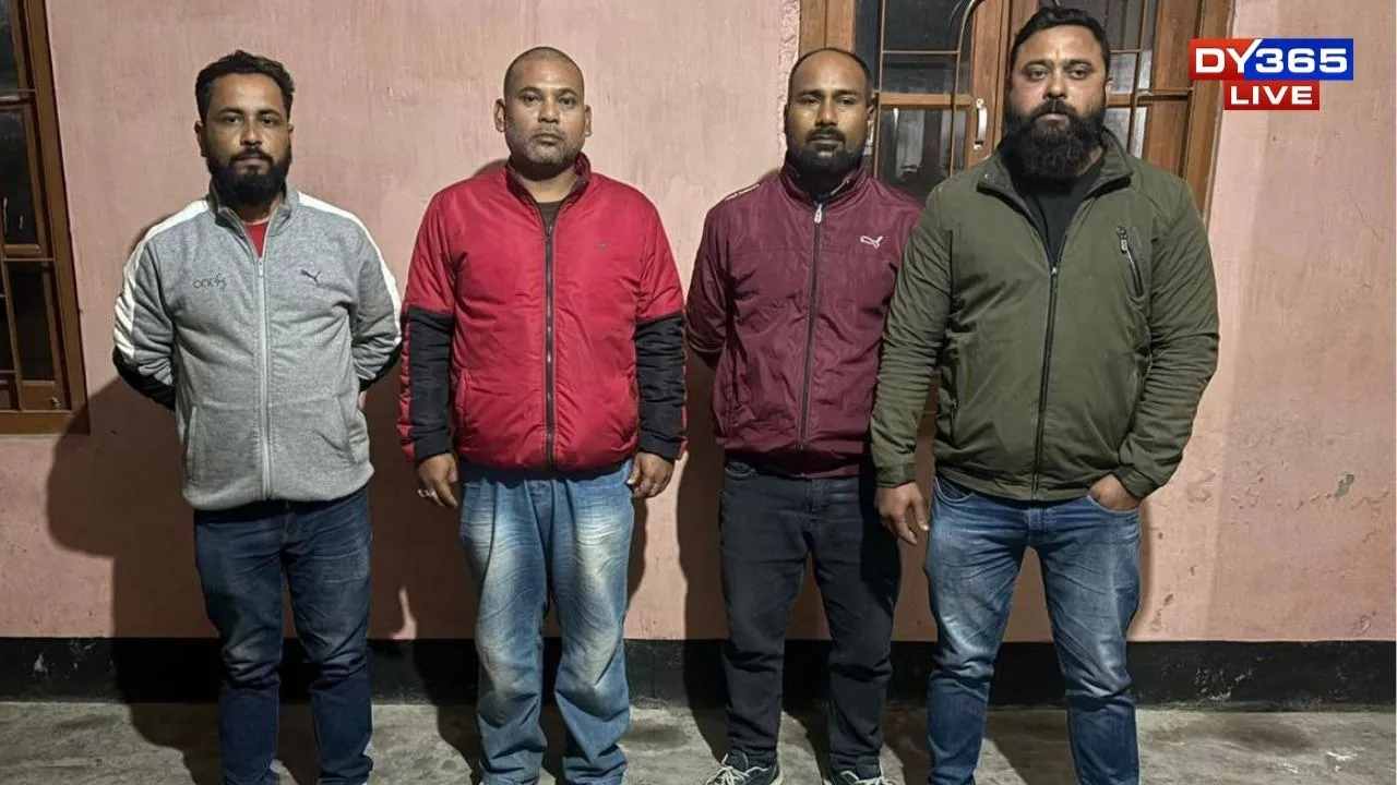  The arrested suspects 