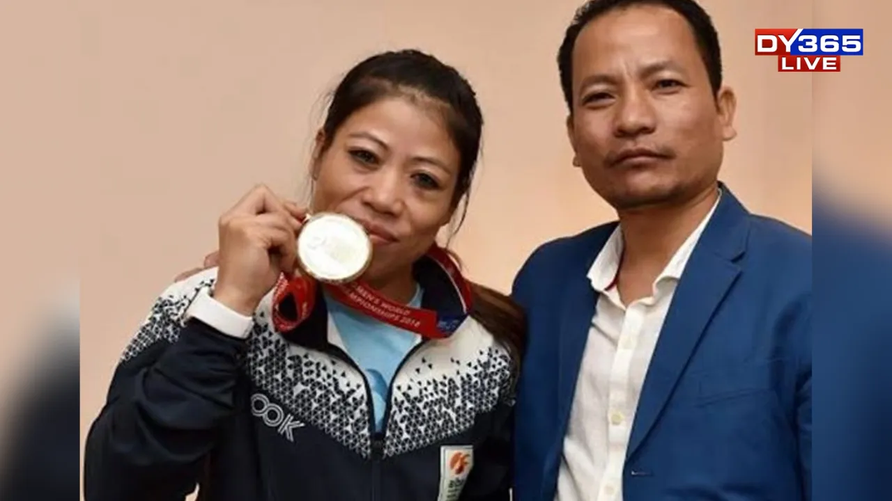  Mary Kom and Her Ex Husband Photograph: (Google) 
