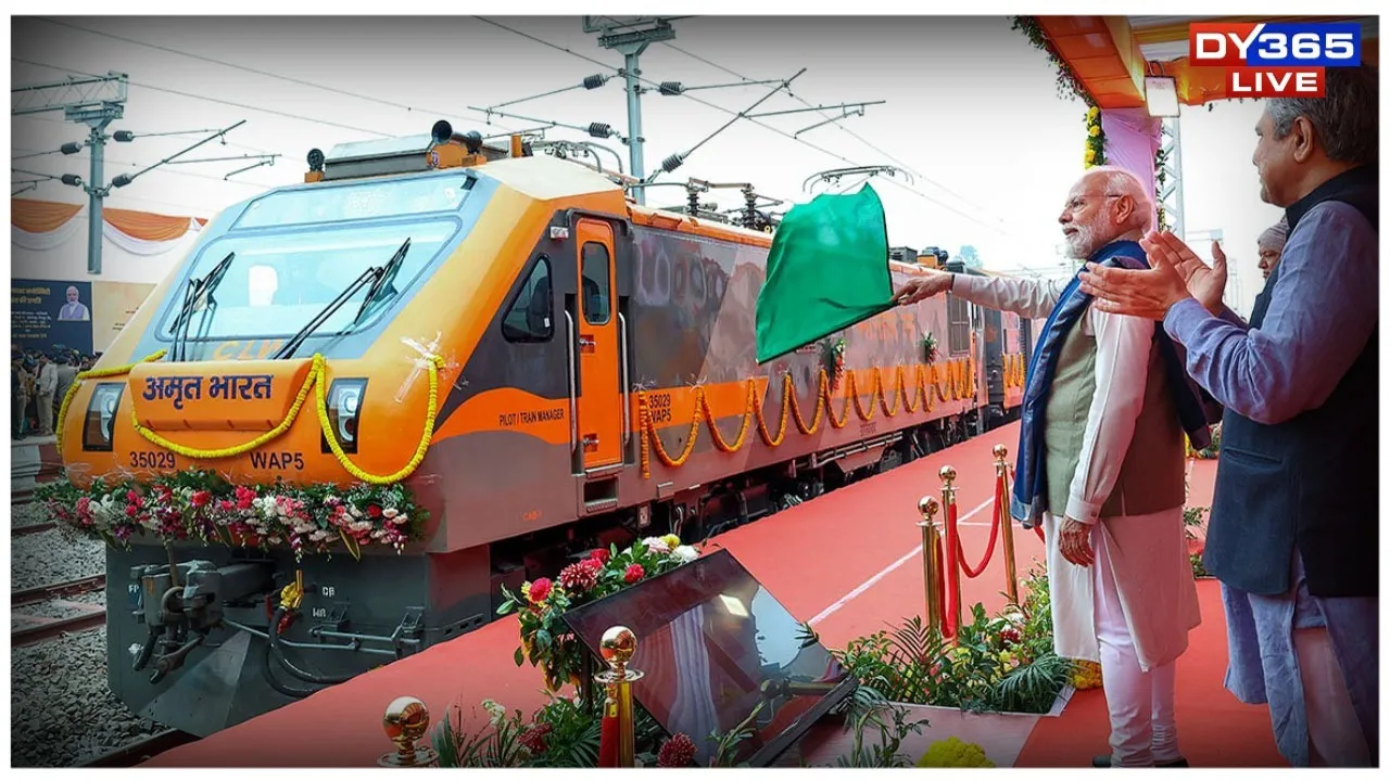  Kamakhya–Rohtak Amrit Bharat Express flagged off, another new service announced