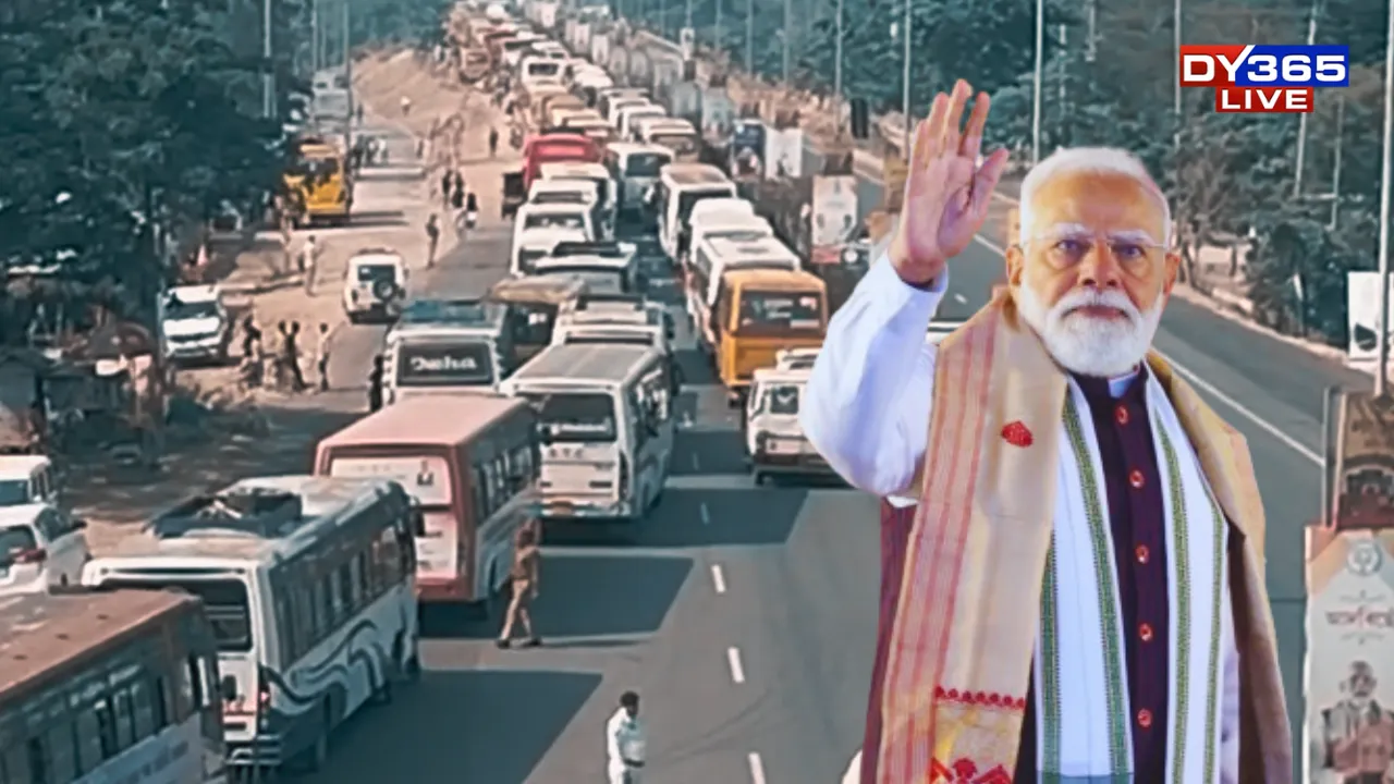  When Power Passes, City Waits: The Other Side Of PM Modi’s Assam Visit