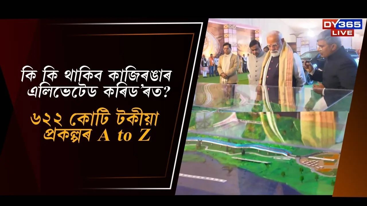  কি কি থাকিব কাজিৰঙাৰ এলিভেটেড কৰিড’ৰত? Photograph: (DY365) 