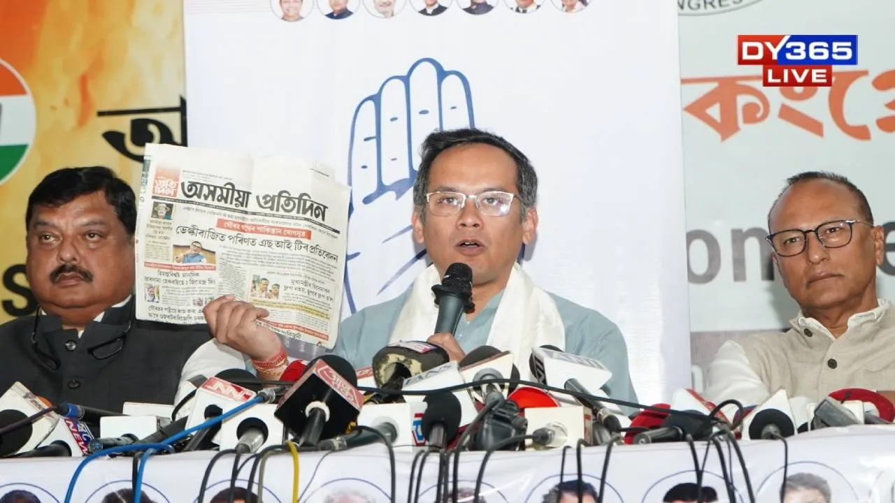  Ink Attack Plot on Gaurav Gogoi? Assam Police Begin Inquiry